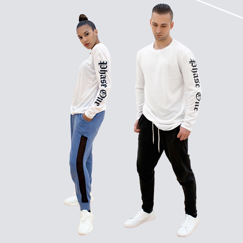 Simple OS LS Tee – Optic White